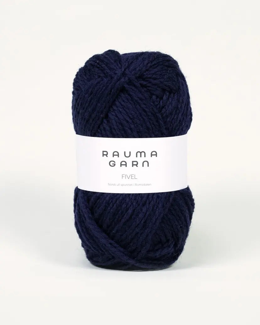 Rauma Fivel – Garn i 100 % norsk uld