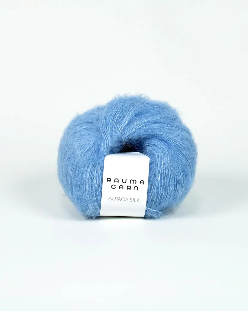 Rauma Alpaca Silk – Børstet garn med alpaka og silke